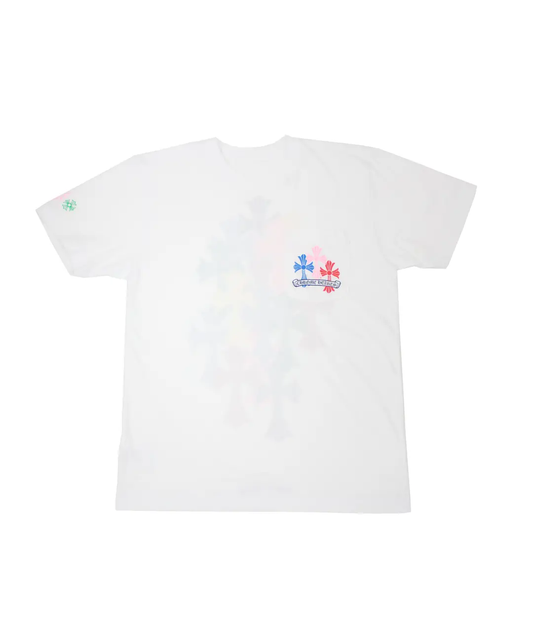 Cross white tee